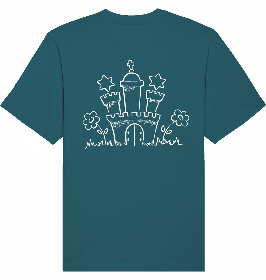 JA. Creations T-Shirt "Einfach Hamburg" (White Illu)