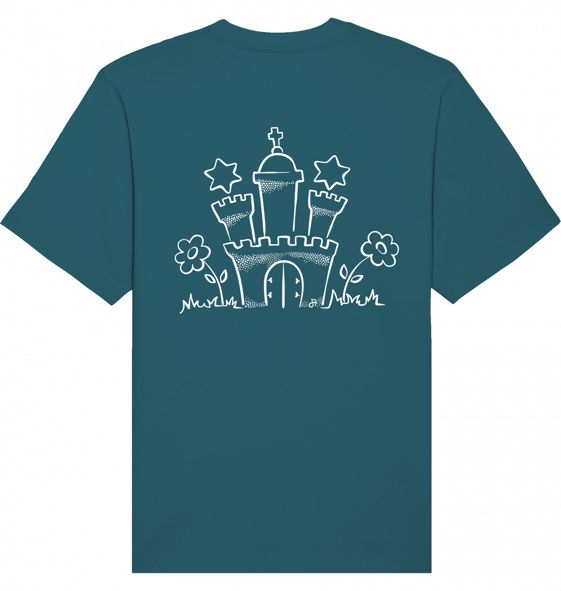 JA. Creations T-Shirt "Einfach Hamburg" (White Illu)