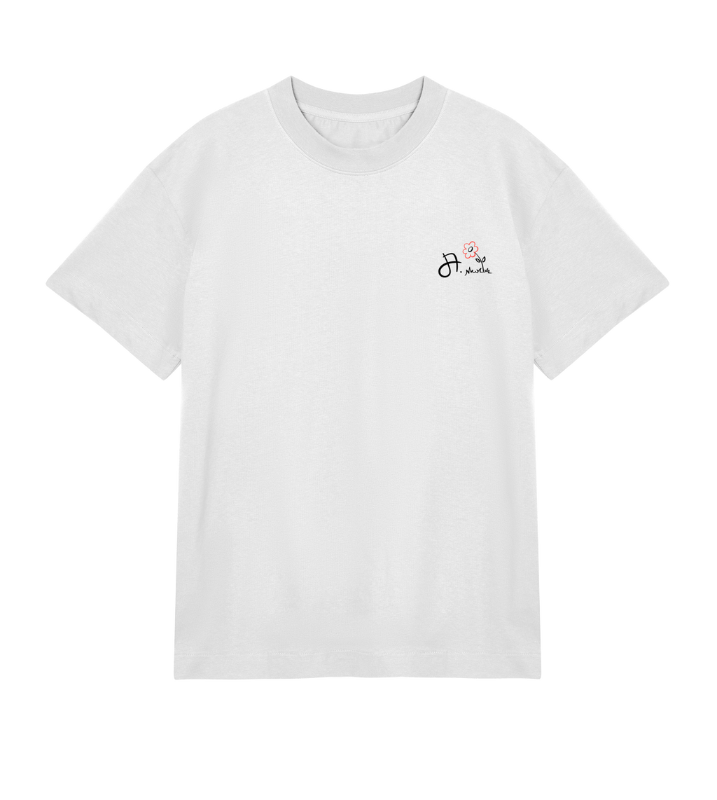 Einfach Hamburg T-Shirt Boxy, Herren, front, offwhite