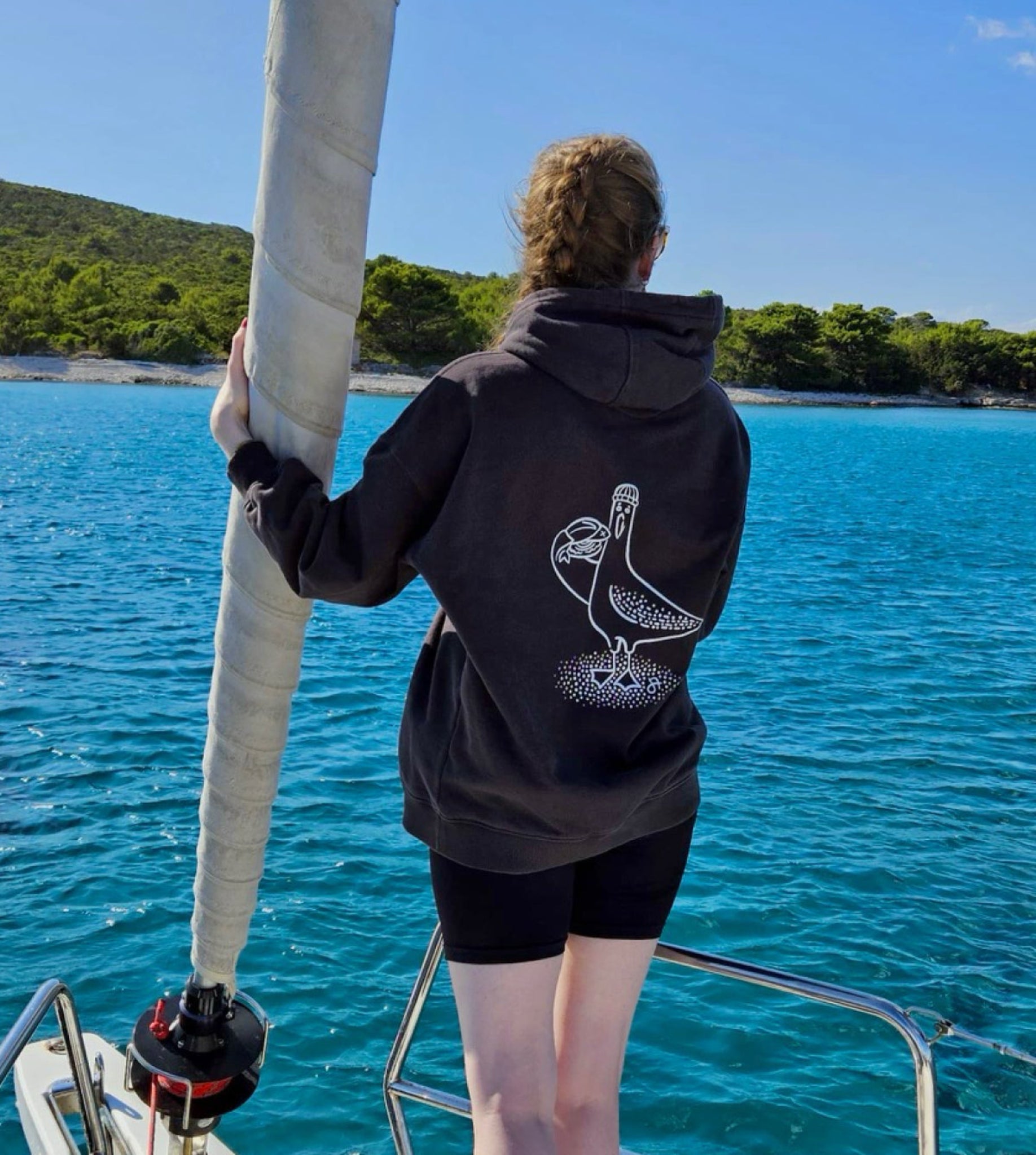 Möv Boxy Hoodie, Damen - JA. Creations