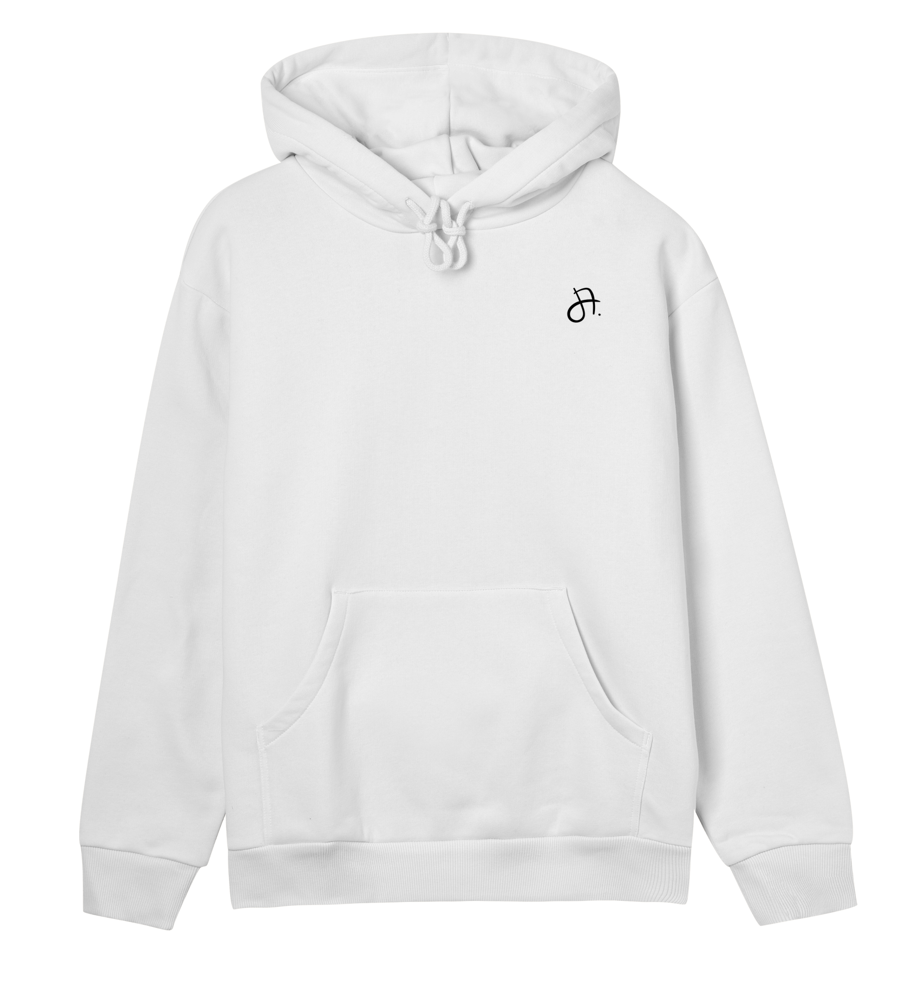 Möv Regular Hoodie, Damen, front, offwhite 