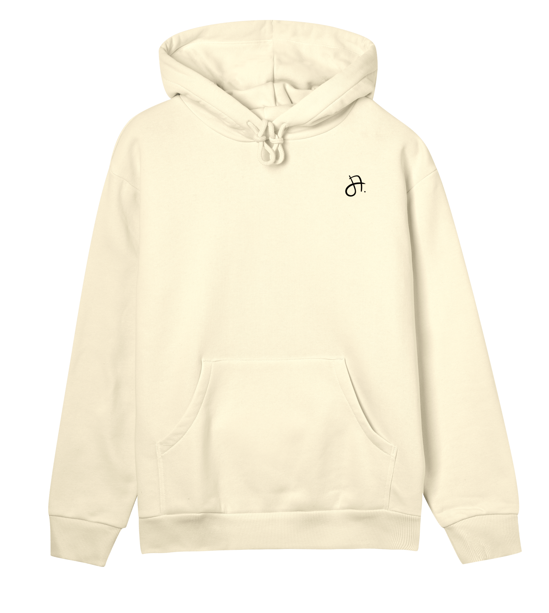 Möv Regular Hoodie, Damen, front, softyellow
