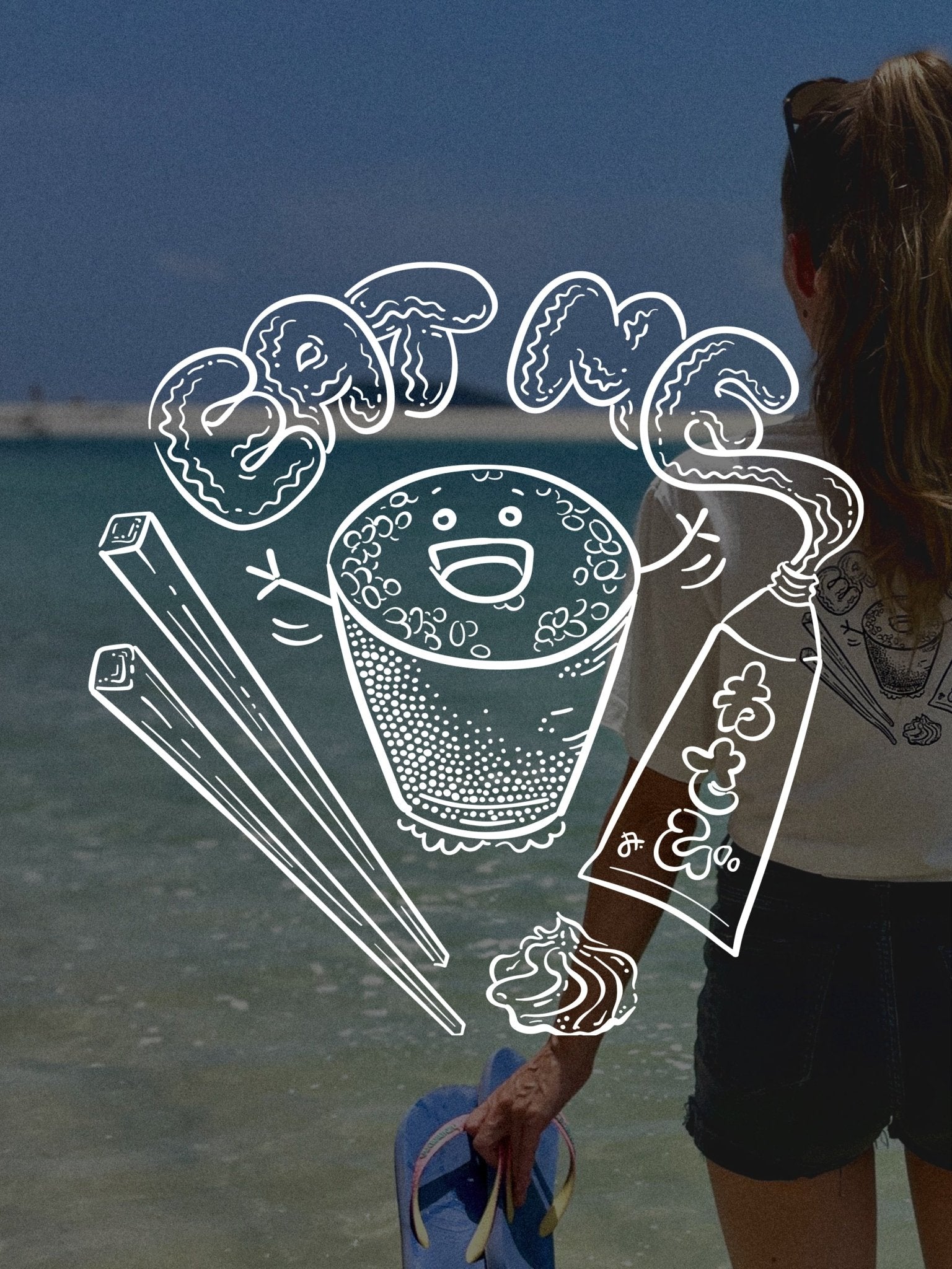 Eat Me Crop Top, Damen - JA. Creations