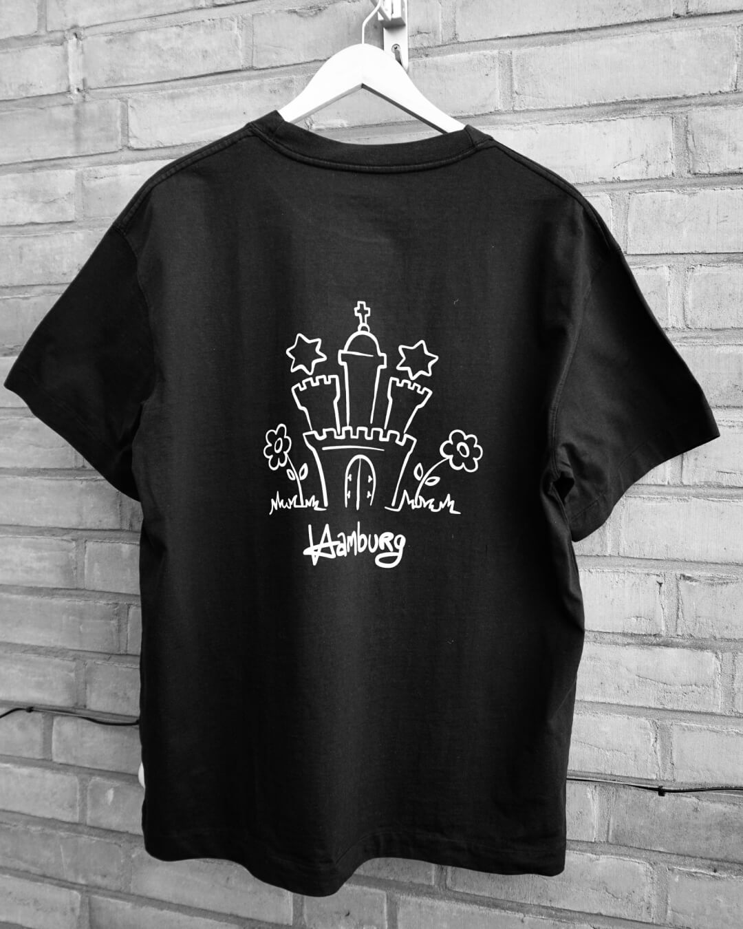 Einfach Hamburg T-Shirt Boxy, Herren, mood, offblack