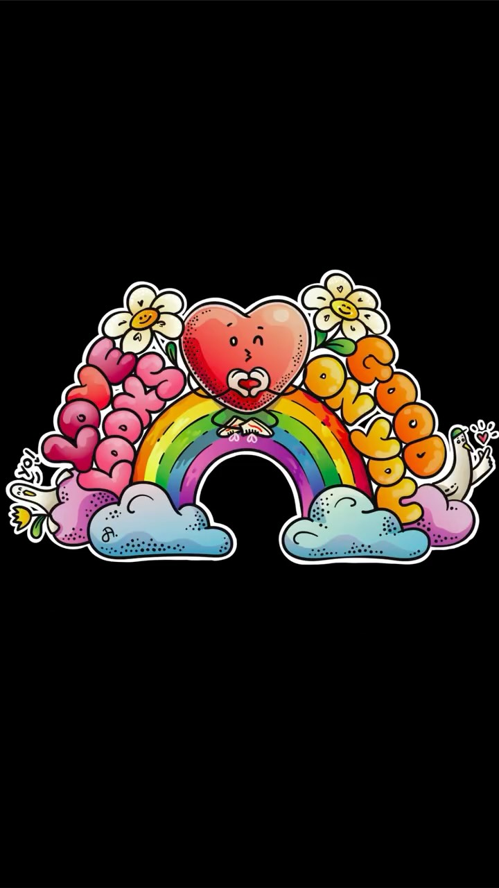 Instagram-Beitrag von JA. Creations: Ello. 🫶 Love looks good on you. A little reminder that love suits everyone. 🌈✨ Jetzt a