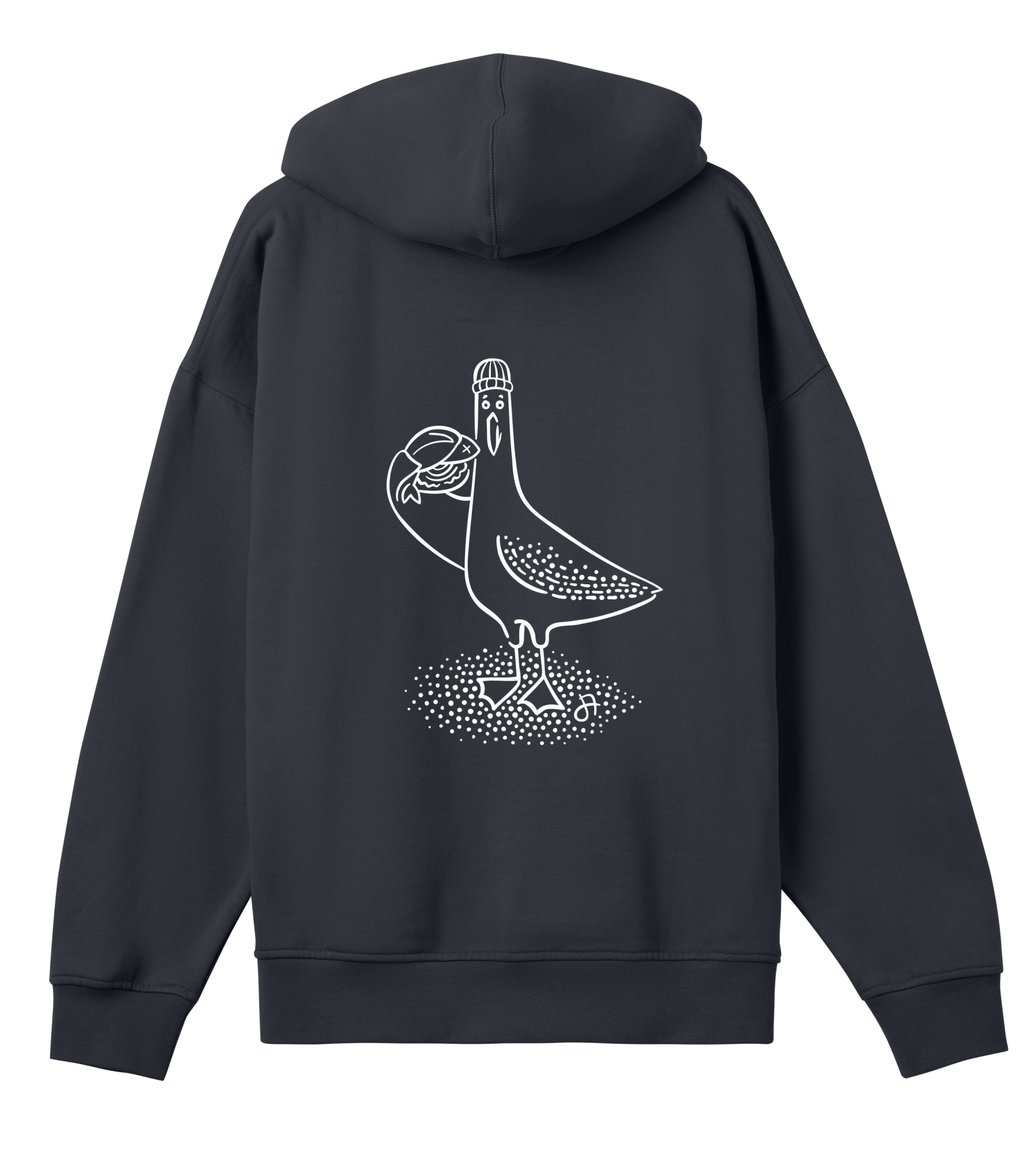 Möv Boxy Hoodie, Herren - JA. Creations