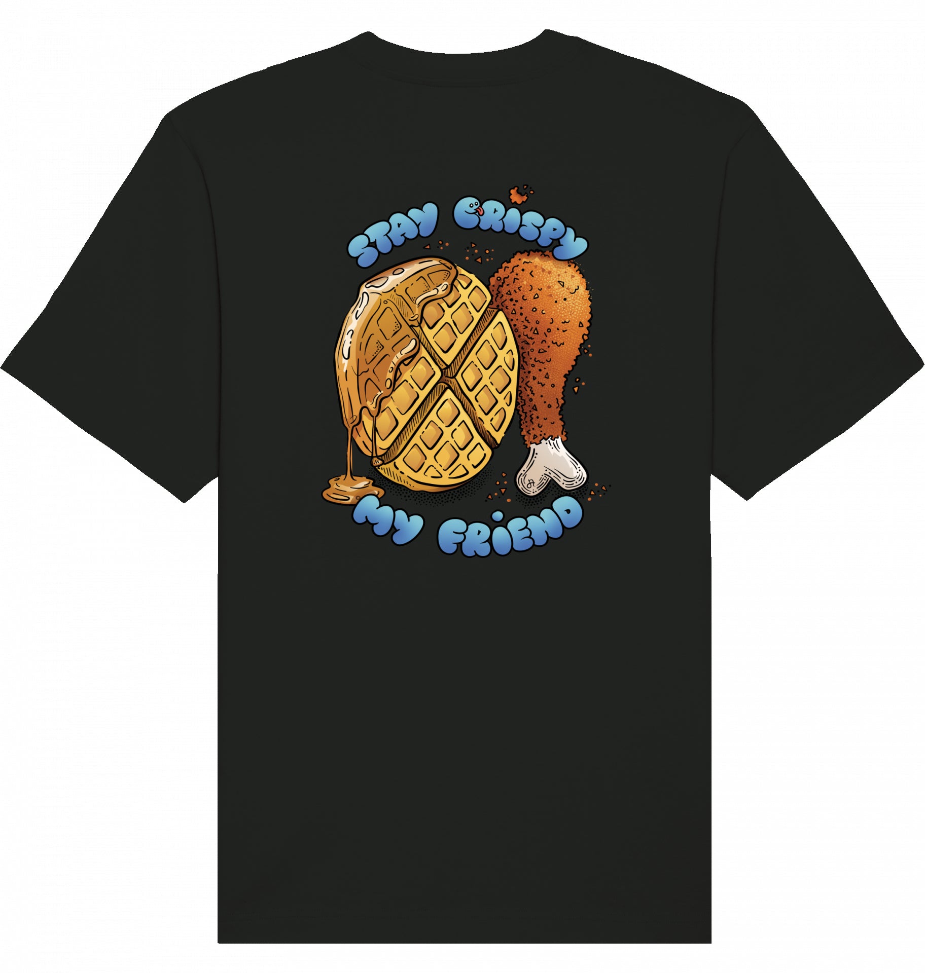 JA. Creations T-Shirt "Chicken & Waffle" - JA. Creations