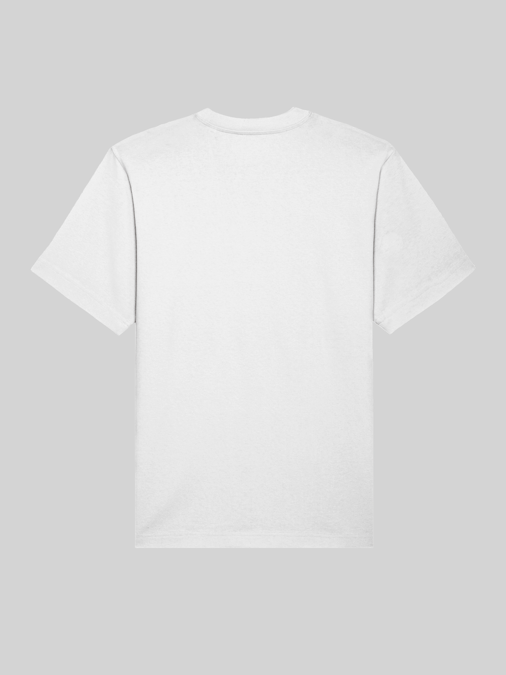 Weißes T-Shirt ohne Aufdruck