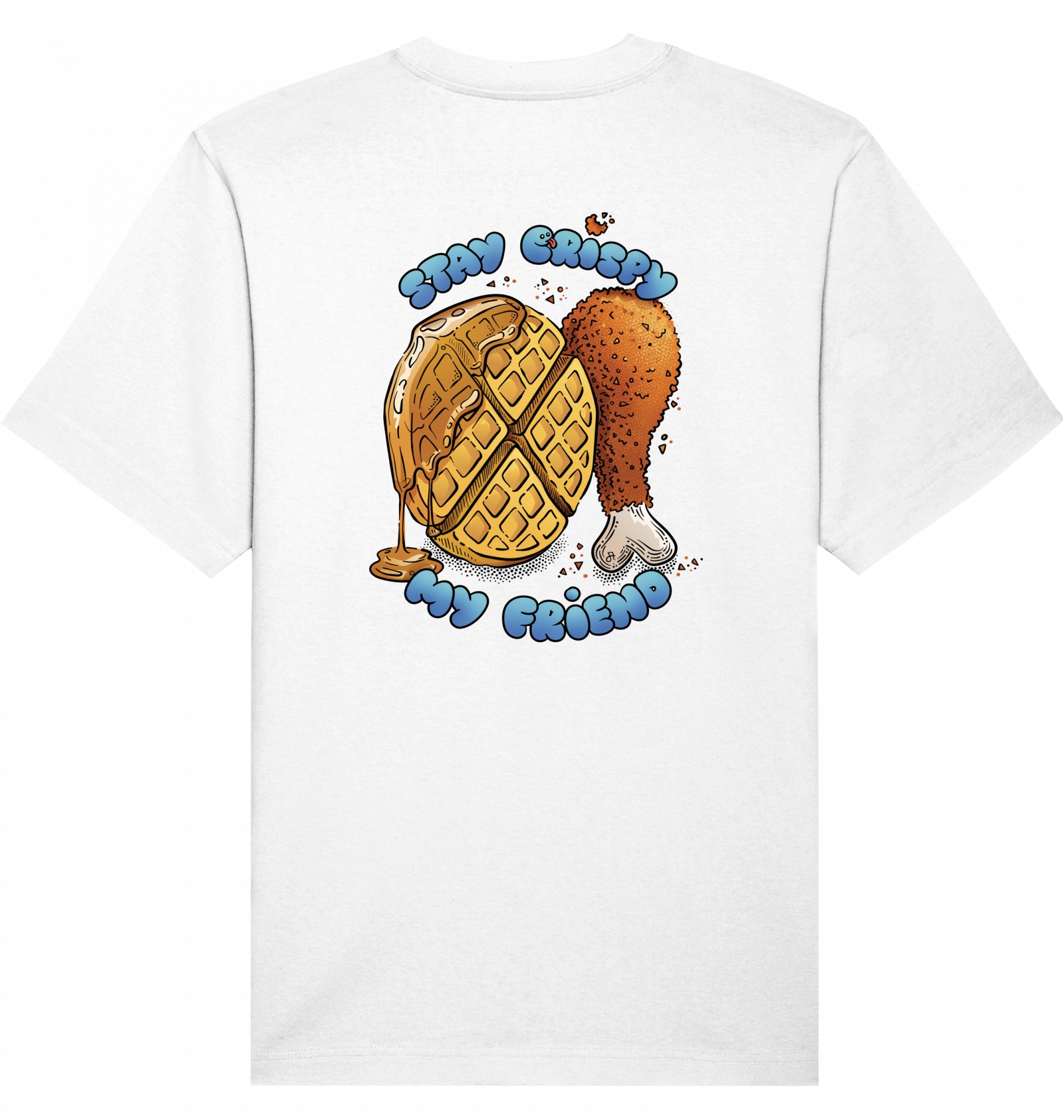 JA. Creations T-Shirt "Chicken & Waffle" - JA. Creations